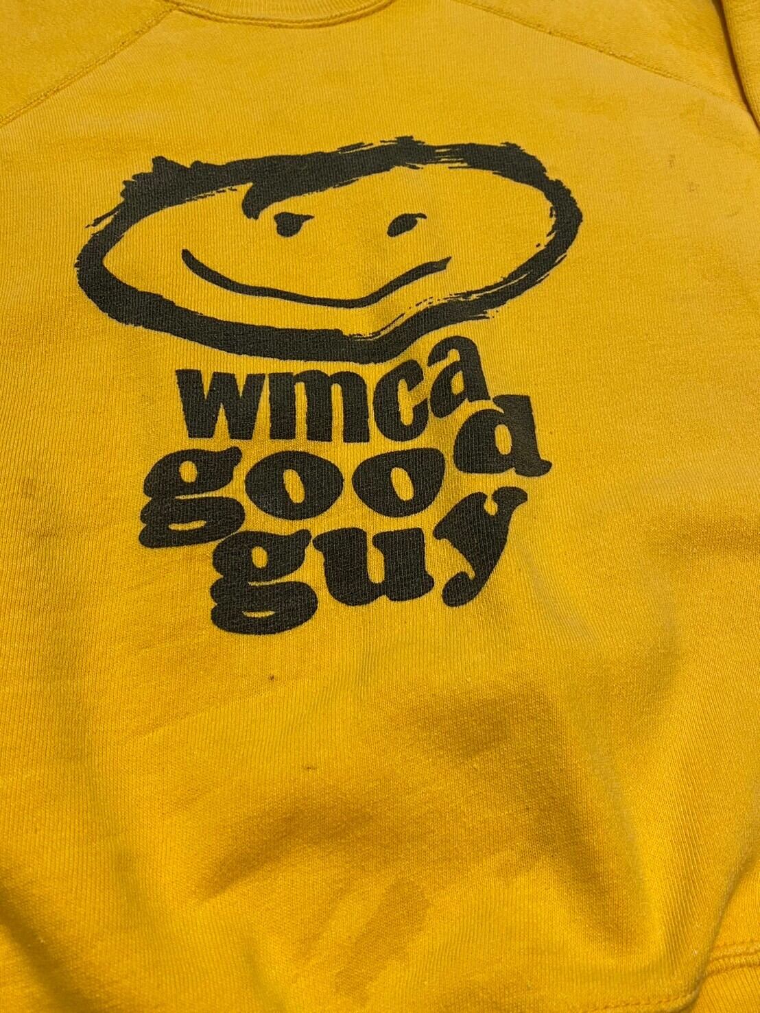 vintage 60’s wmca good guy sweatshirt vintage clothing twoface