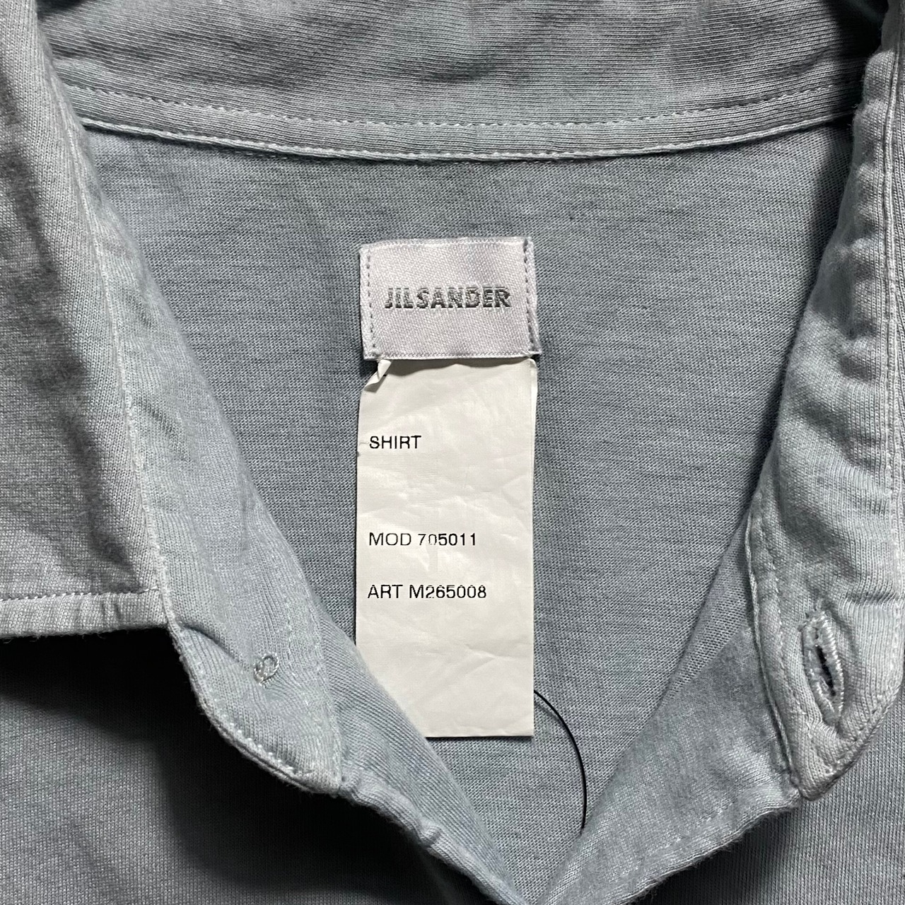 JIL SANDER roll-up shirt