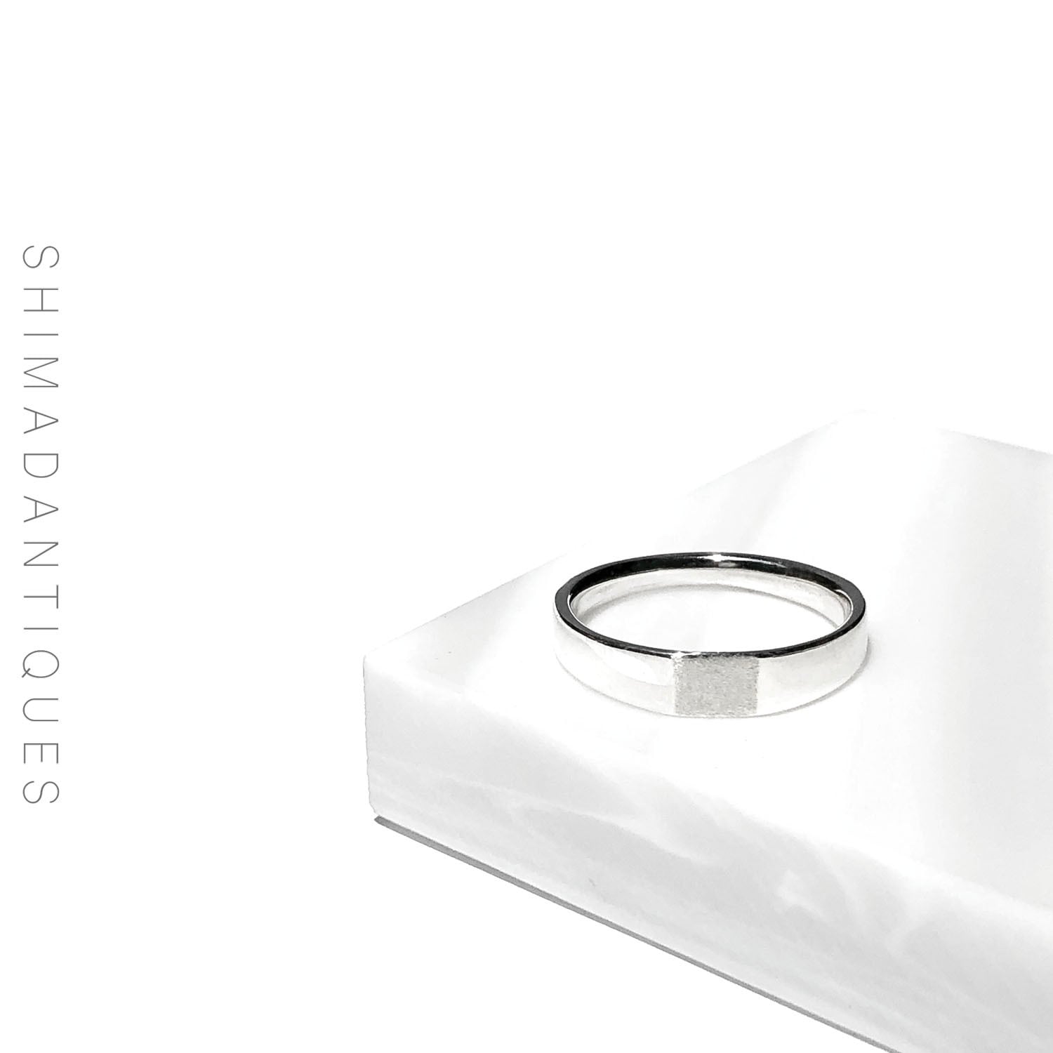 指輪・リング Signet Ring 01 Signet Ring Ⅱ・Light/Silver925 | SHIMADANTIQUES