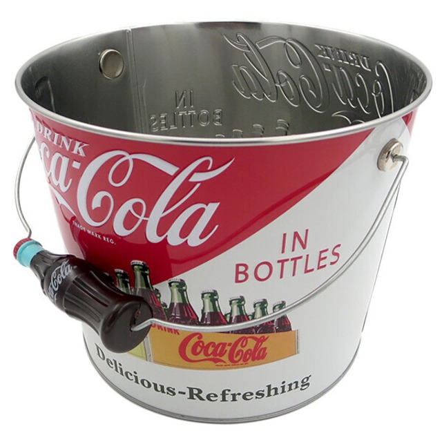 【Coca-cola】 コカコーラ ティン ビバレージ バケツ
