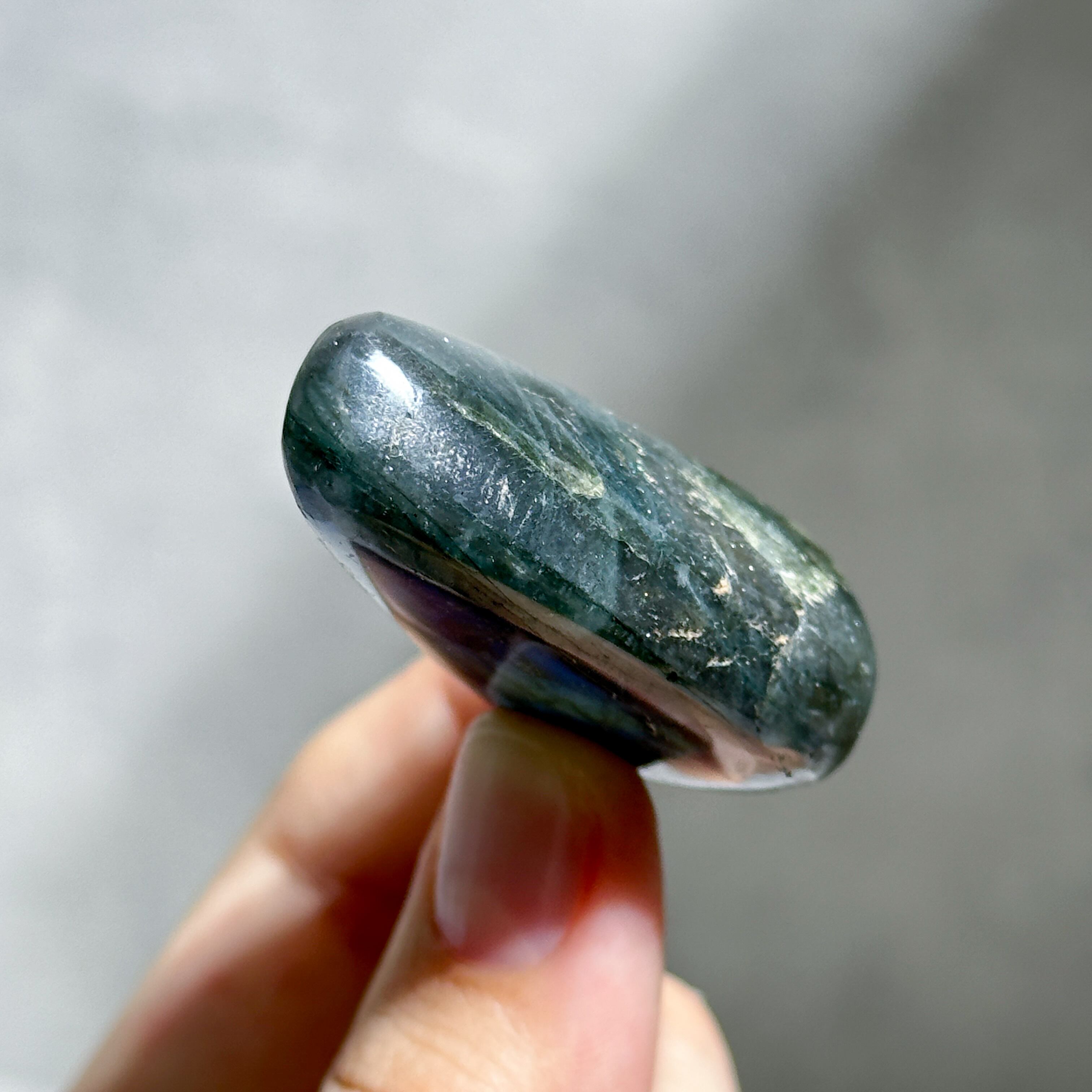 ラブラドライト パームストーン62◇ Labradorite palm stone ◇天然石