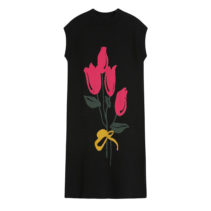 1 10掲載終了予定 Nine1739 Tulip Knit One Piece Nine9u