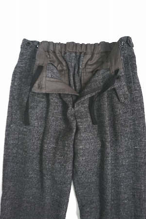 Wool Linen Tweed Trousers