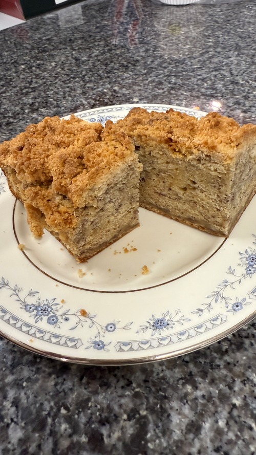 Banana Crumble Cake シートタイプ＜冷凍配送＞