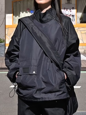 【25SS】 SHOOP (シュープ）/ SHSS25010 / RUBBER LOGO NYLON PULLOVER / トップス