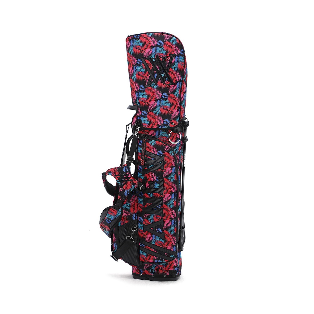 VIVID Hawaiian Pattern Stand Bag [サイズ: F (AGCUUSB04REF)] [カラー: RED]