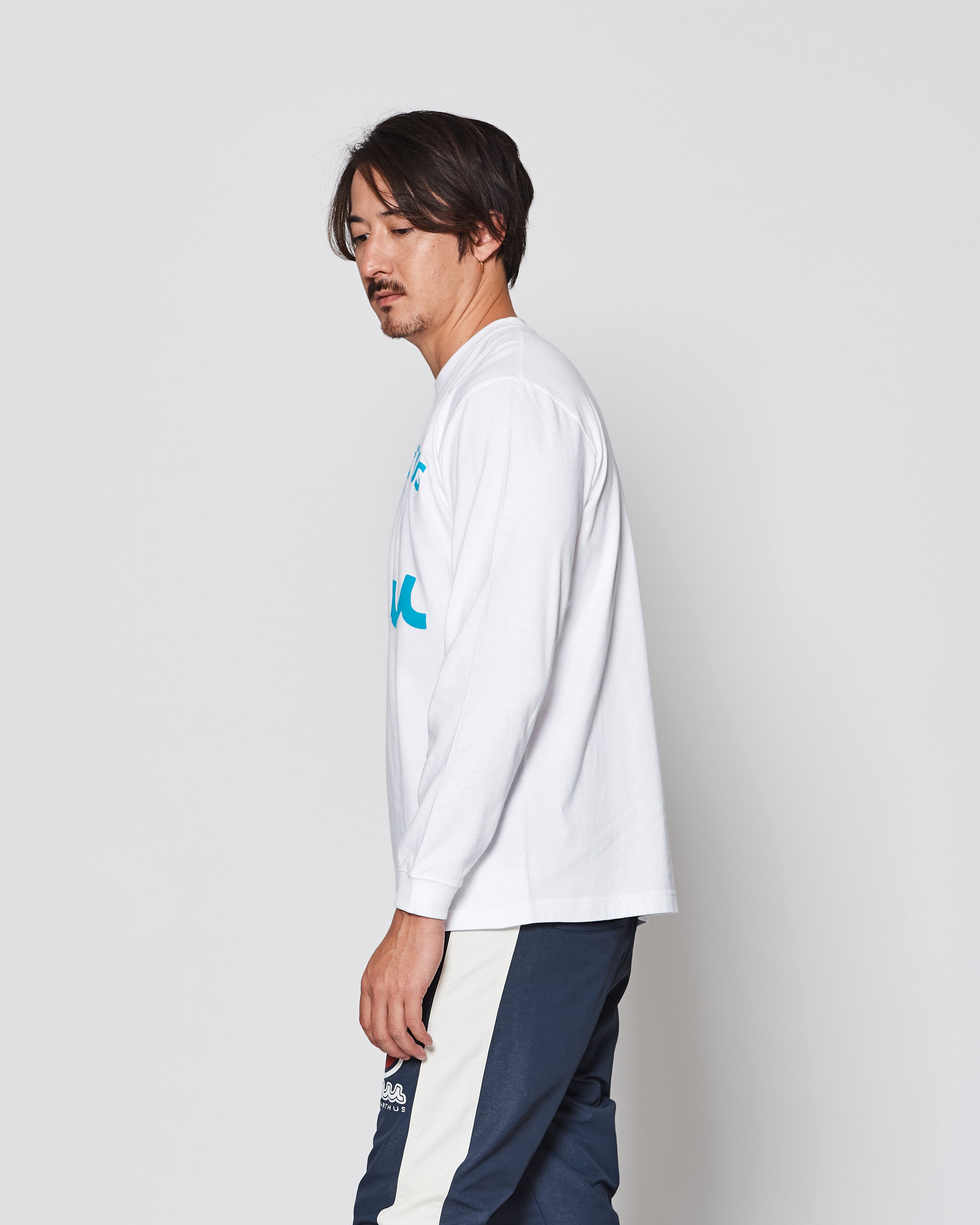 muta MARINE × ACANTHUS アンカーロゴ ロングスリーブTシャツ