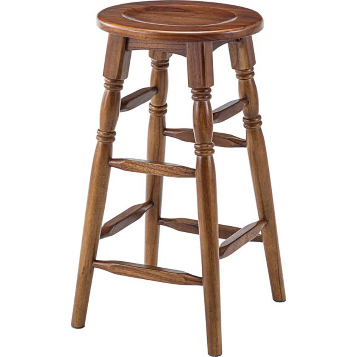 スツール GT-785BR GT-785WH レトロ なつかしい シンプル 木製 木目 ウッド 腰掛け アンティーク調 リビング ダイニング キッチン ブラウン ホワイト