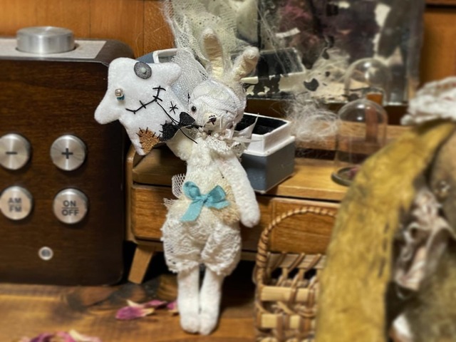 Halloween mini puppets