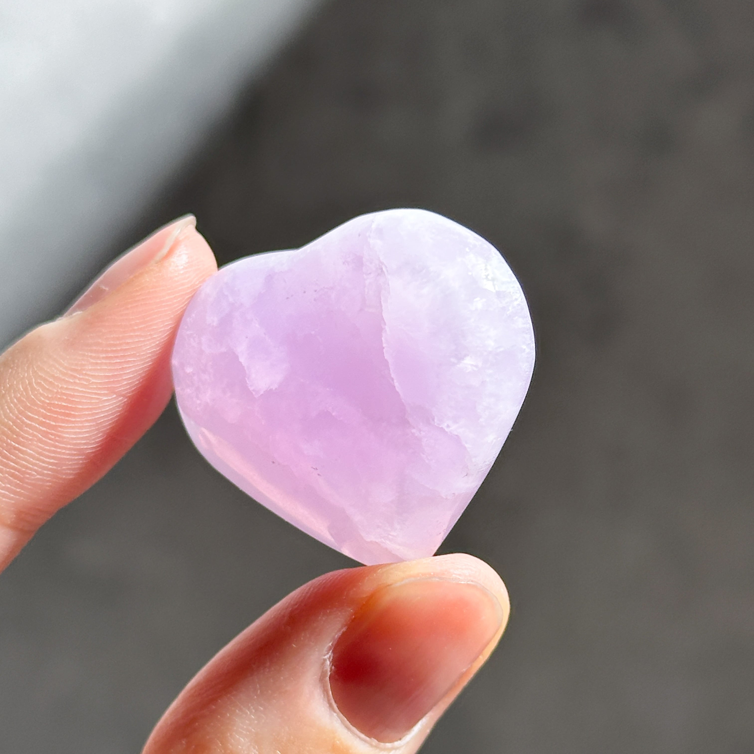 ピンクアラゴナイト ハート62◇ Pink Aragonite ◇天然石・鉱物