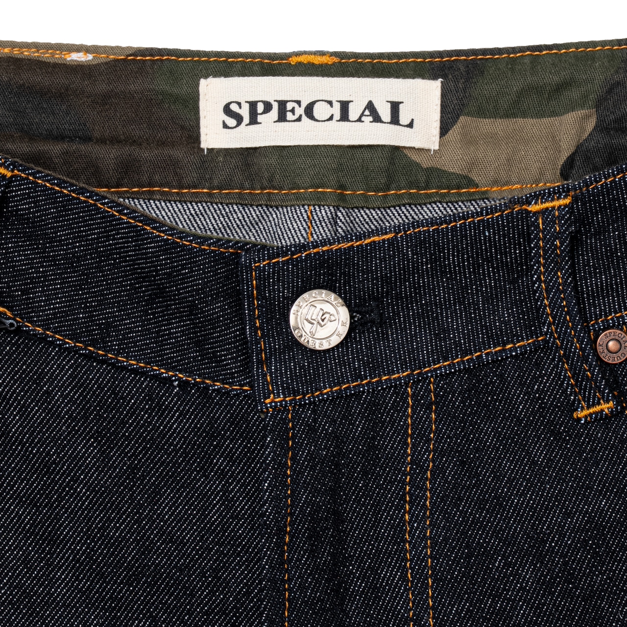 SPECIAL GUEST K.K. / Hidden Camo Rigid Denim