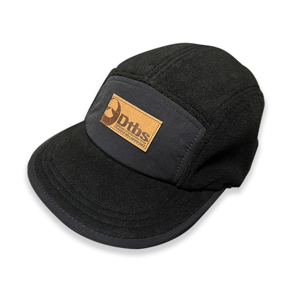 FLEECE CAMP CAP [BLACK] | PANTOGRAPH STORE