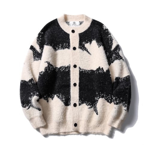 グラデーションニットカーディガン vi1564