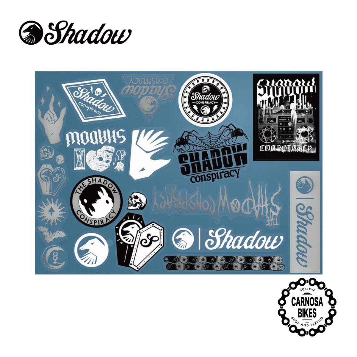 【The Shadow Conspiracy】Heresy Sticker Pack [ヘレシー ステッカーパック] | 【CARNOSA ...