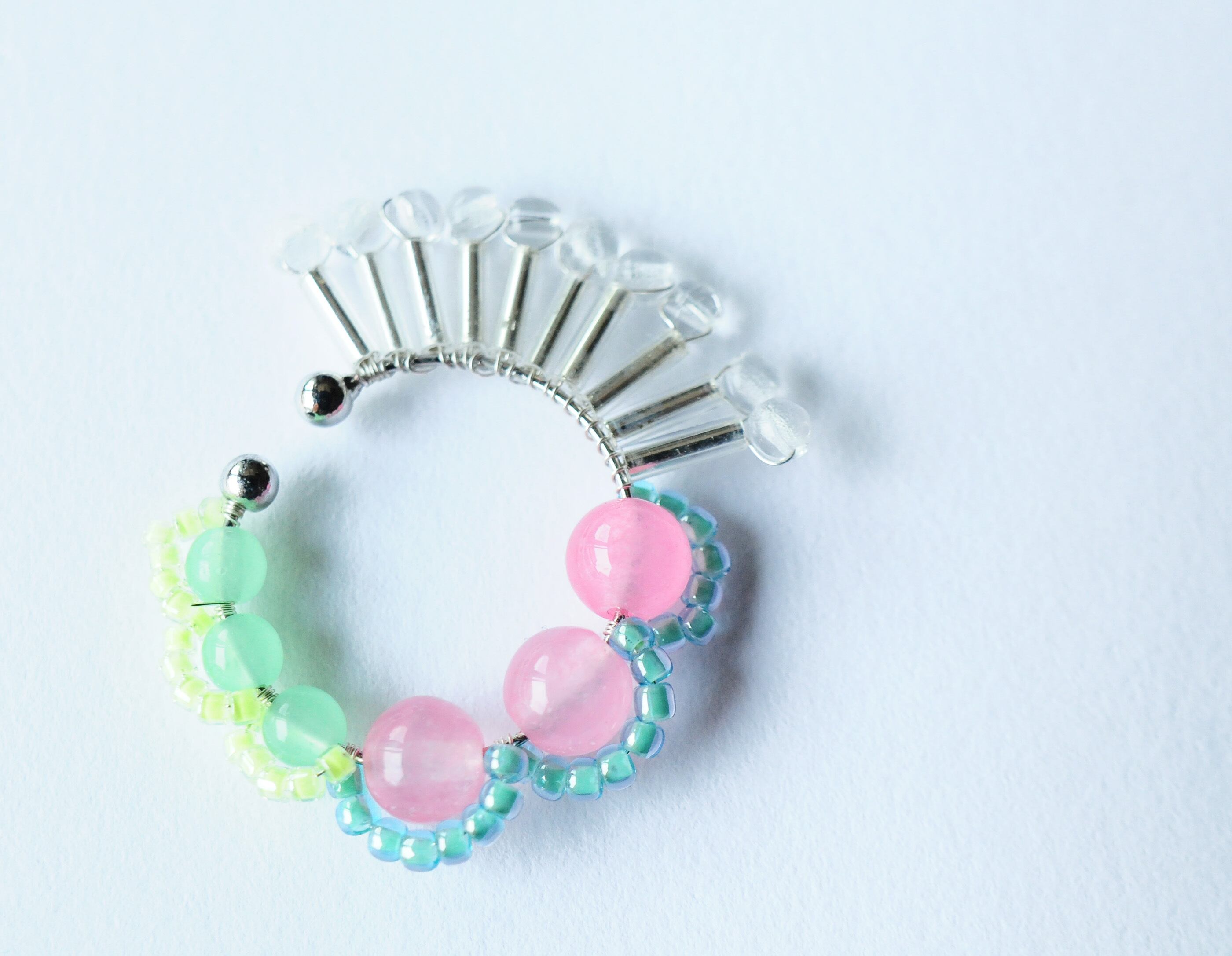 ＜Rollo～イロヅクビジュー～＞イヤーカフ『 ハミングバード/hummingbird 』<L>