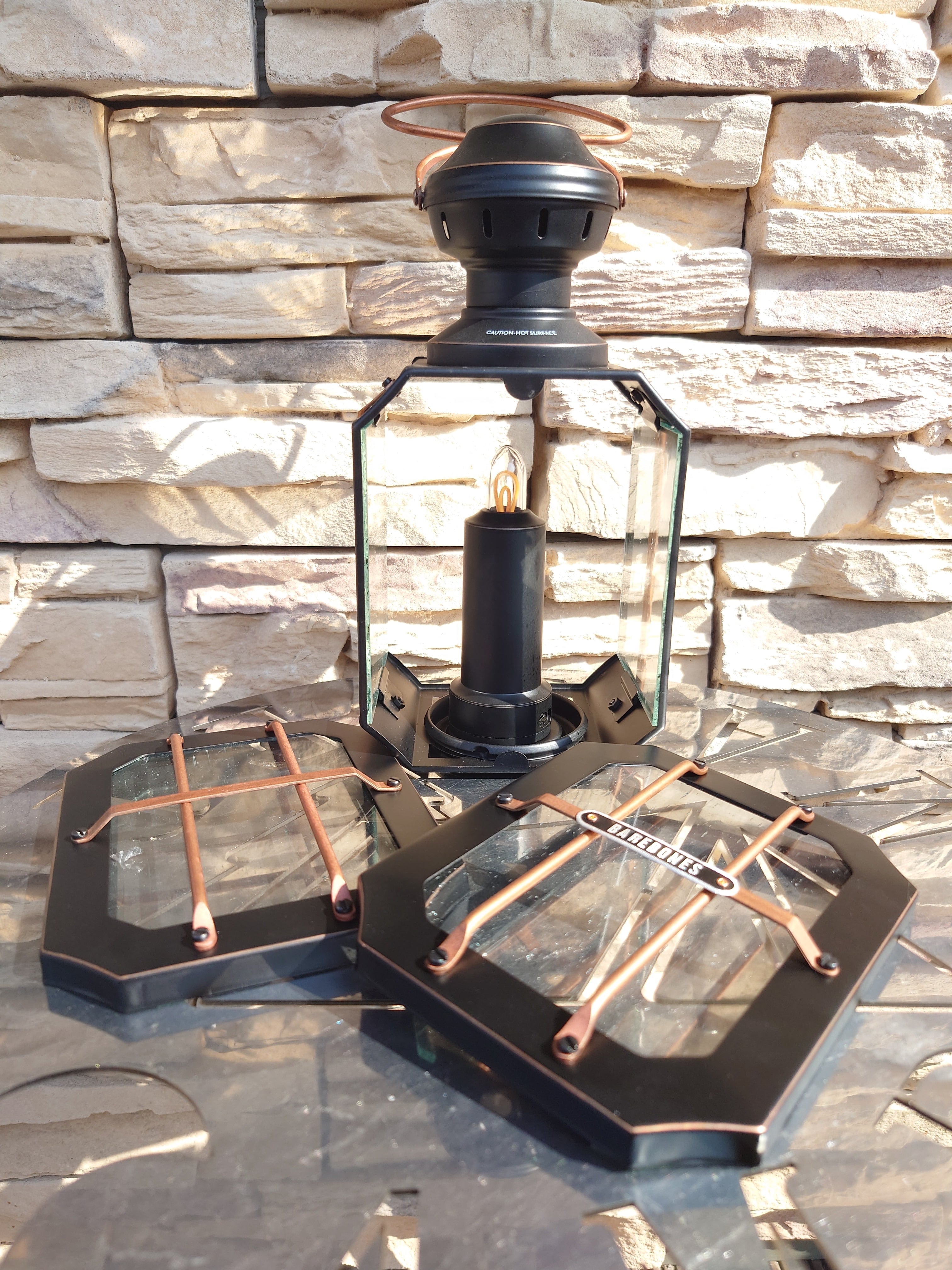 BAREBONESベアボーンズ】アウトドア ランタン ボックスキャンドル