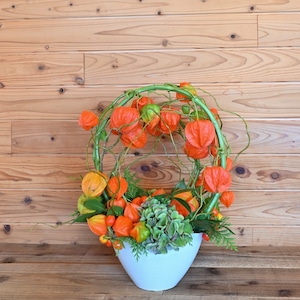 ほおずきアレンジ