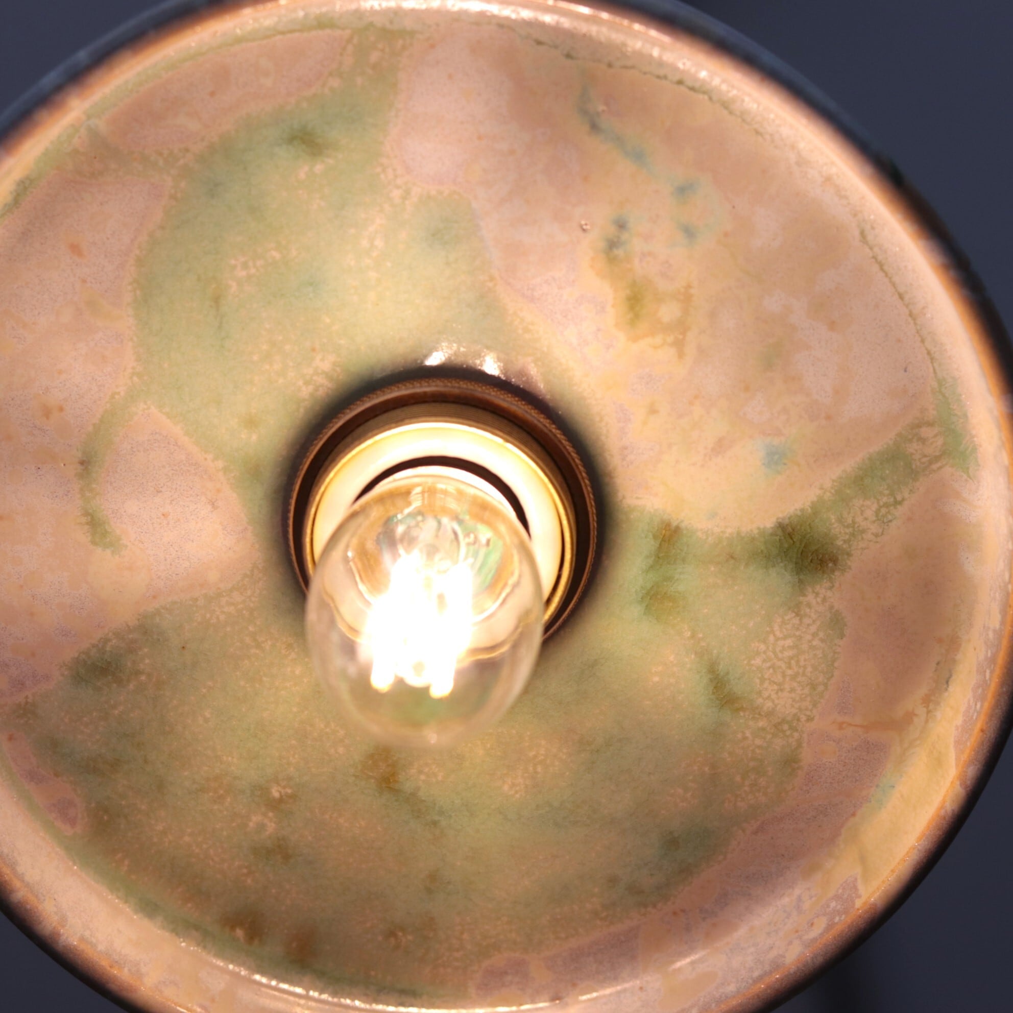 照明】信楽焼シェードのペンダントライト パン/S | ジーフラット