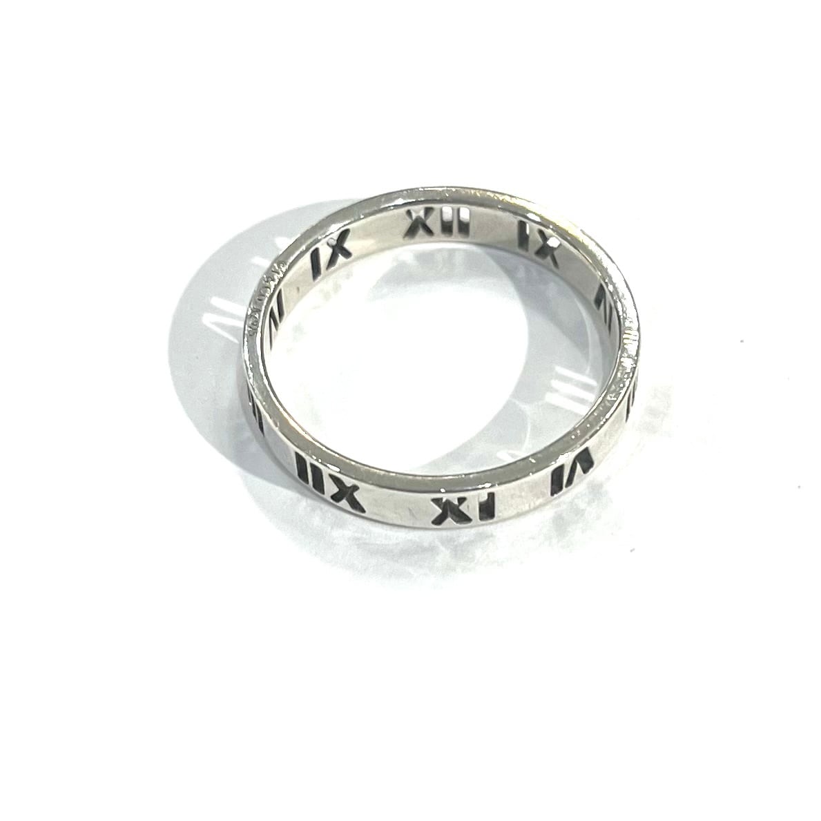 TIFFANY&CO】【19号】2577 オープンアトラスリング 指輪 シルバー925