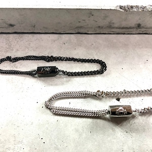 【MB-7BR】Two types of chains bracelet　＜再入荷＞