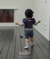 【取寄】CHIP スイートパフTシャツ｜秋服｜韓国子供服｜26/AT