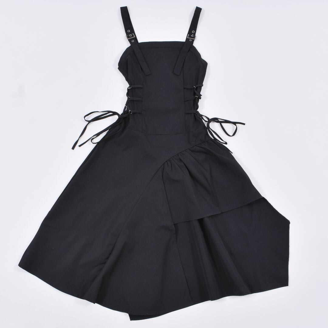 週末限定sale ウエスト編み上げアシメワンピース Volcan Aphrodite