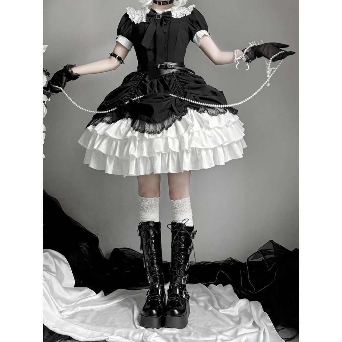 Y2K・サブカルパンク厚底ブーツ | Maiden's Rêve