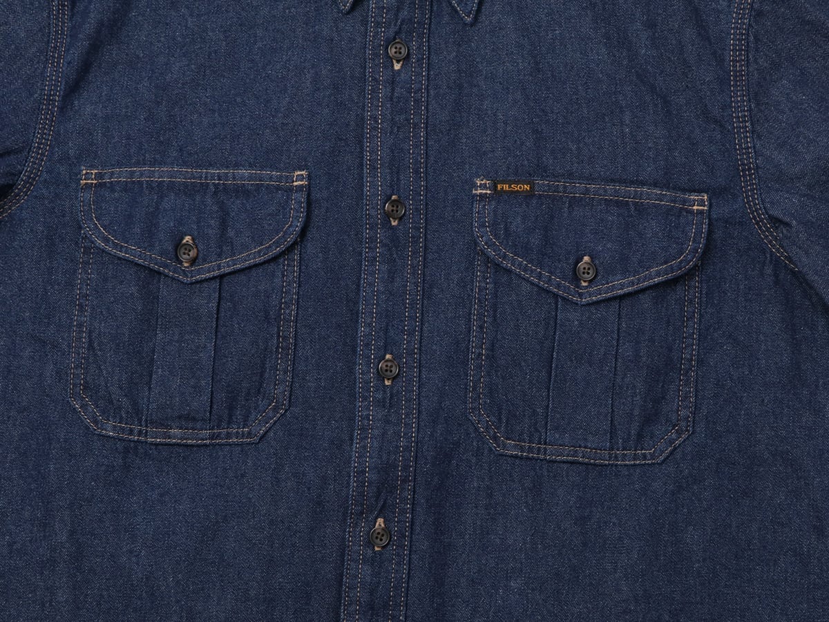 FILSON フィルソン DENIM GUIDE SHIRTS デニムガイドシャツ 長袖シャツ