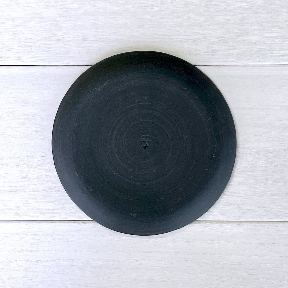 夜空型皿（中）╴満月 | どいなつこ ONLINE SHOP