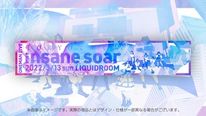 TOKYOてふてふ insane soar ライブタオル