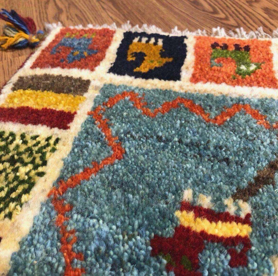 ペルシャギャッベ (ギャベ) ギャッベ 玄関マット No.GM-369 | A's Rug