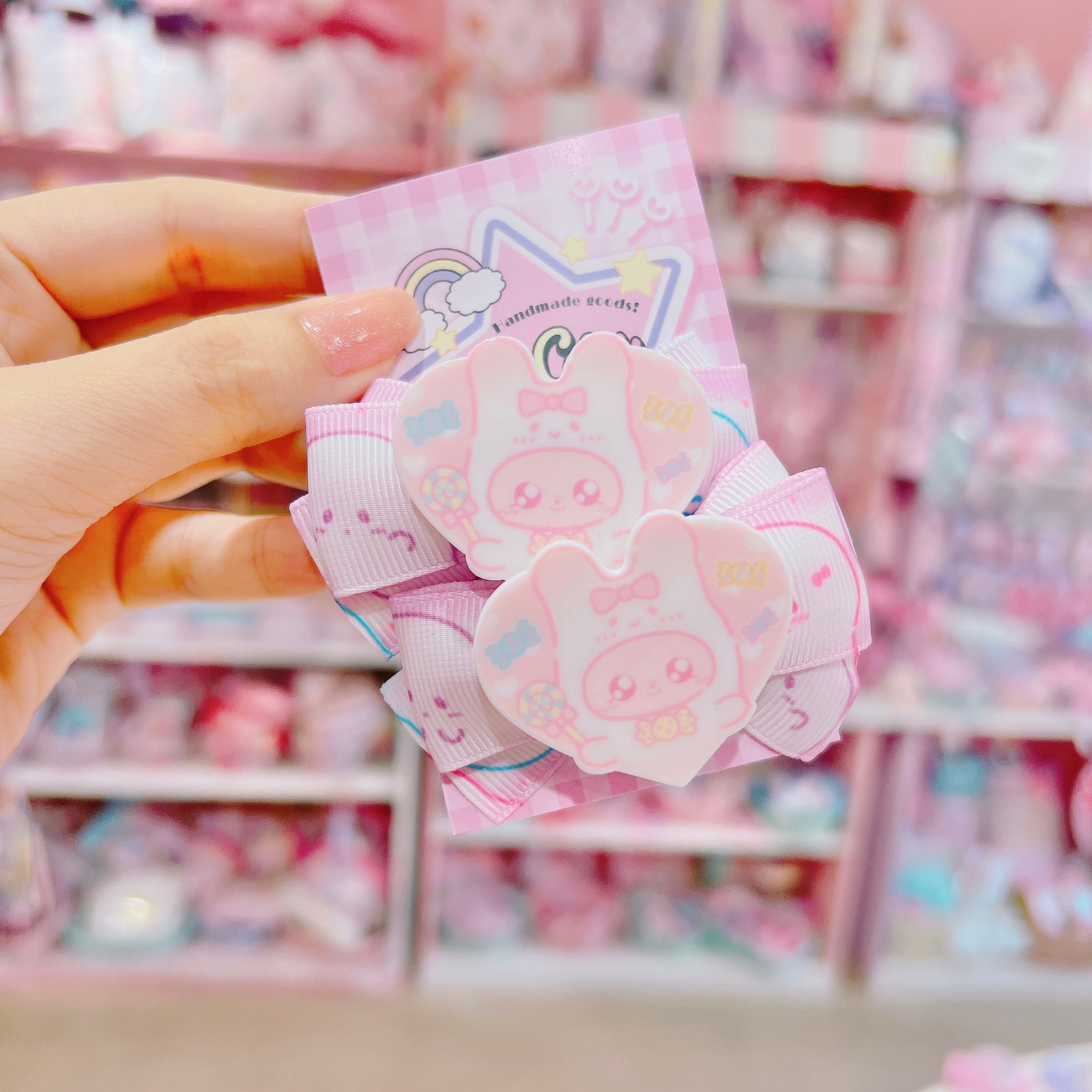 【K6】49-27ツインヘアクリップ