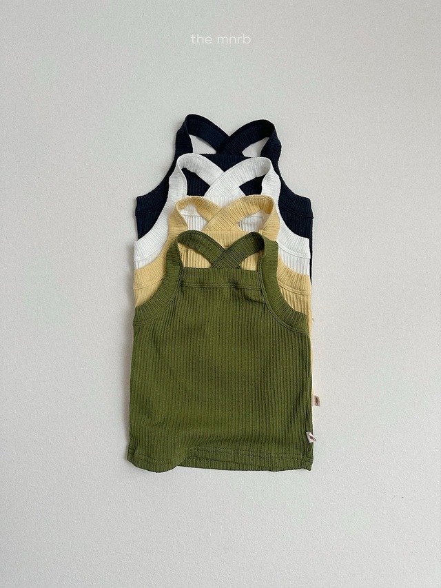 〘予約〙minirobe / soft jersey sleeveless