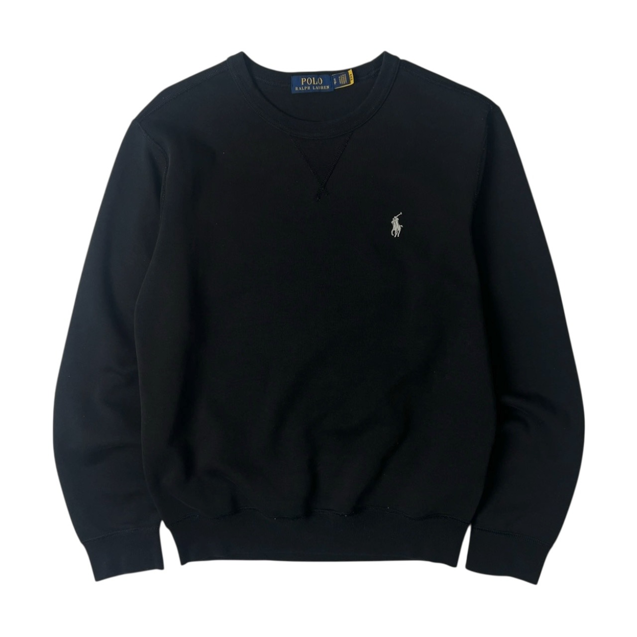 POLO RALPH LAUREN ラルフローレン 長袖Tシャツ SP/ブラック/Vガゼット/トレーナー