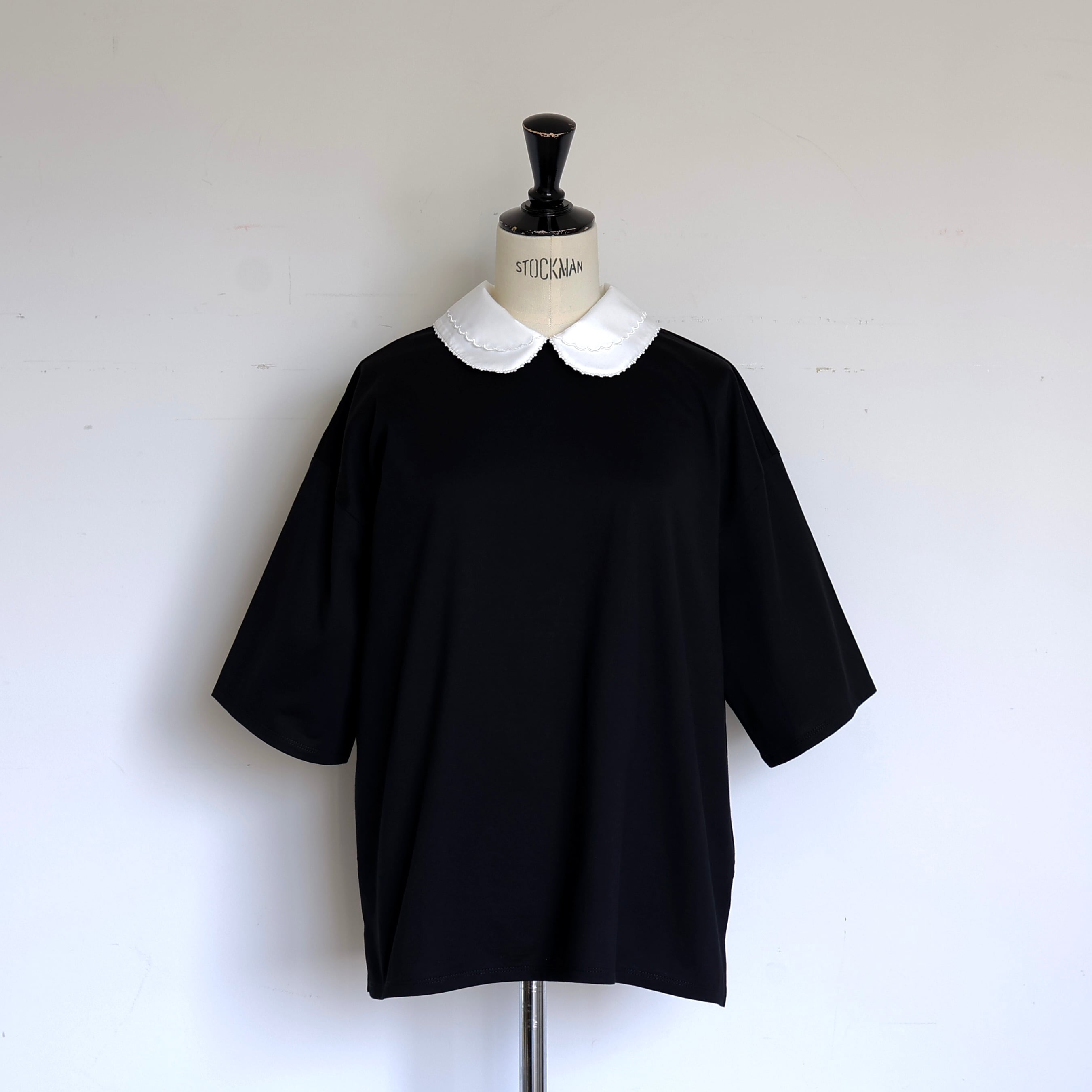 週末セール❣️ 25SS gypsohila college logo tee 黒 GPSK-526 College Logo Tee | gypsohila