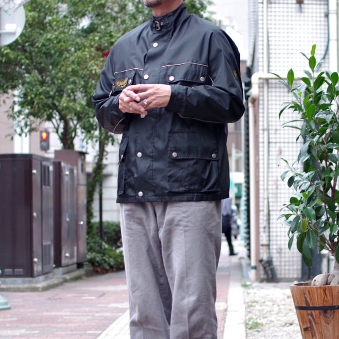 staff nylon jacket 90s 企業モノ