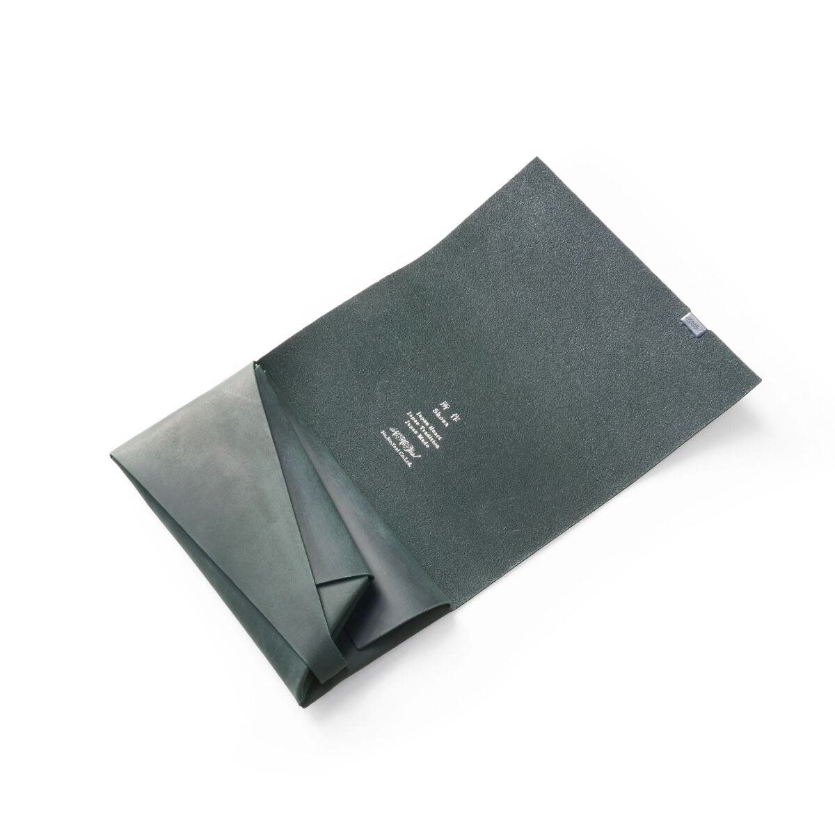 オイルヌバック ロングウォレット グリーン | 所作 Shosa