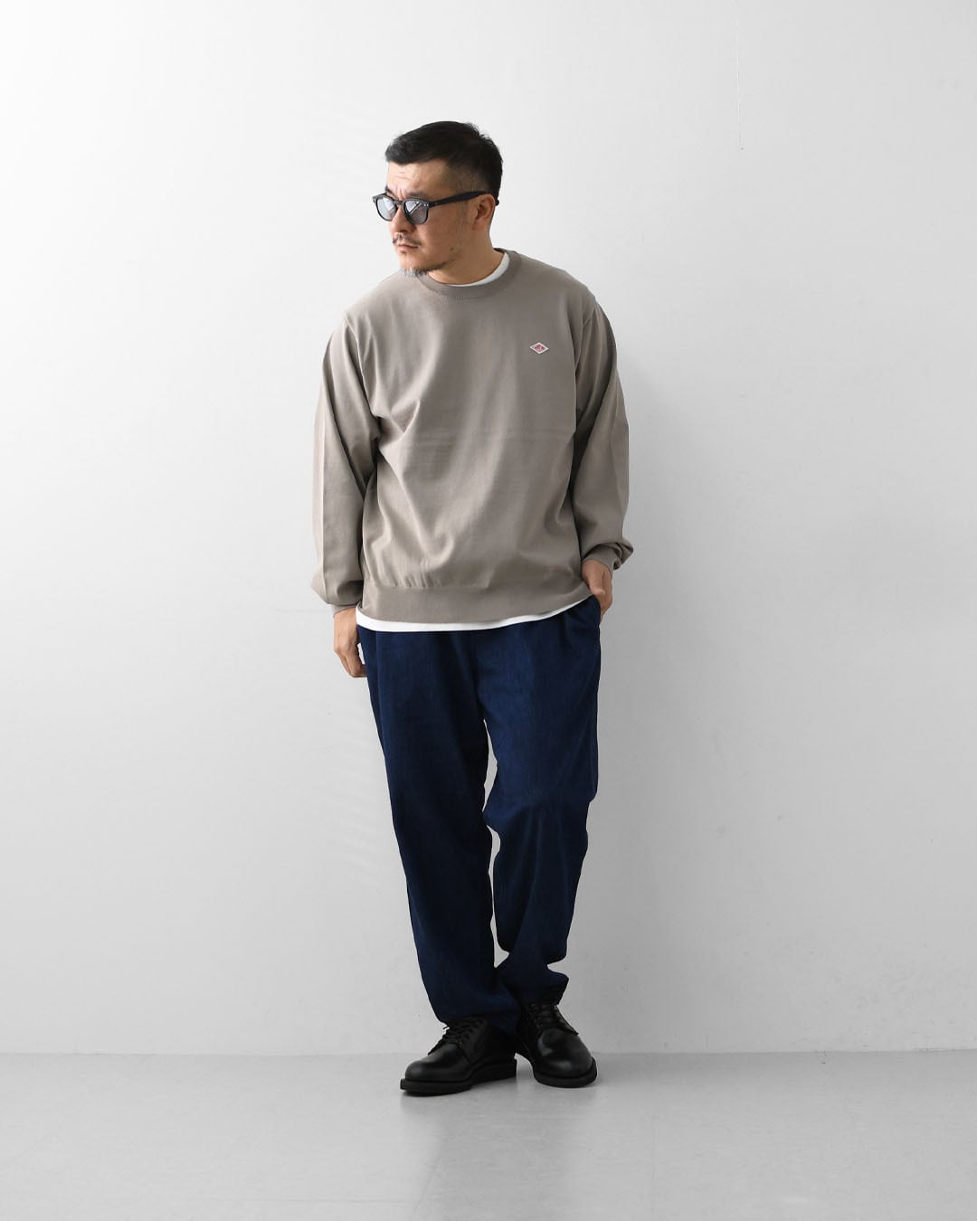 DANTON [ダントン] M Jersey Knit Crew Neck Pullover [DT-D0136YSD