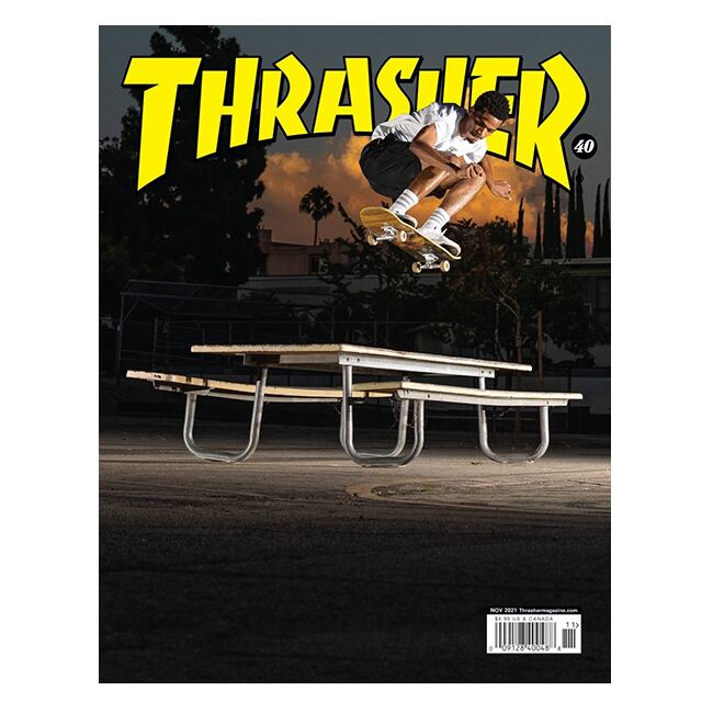 THRASHER November 2021. Issue 496 scar store