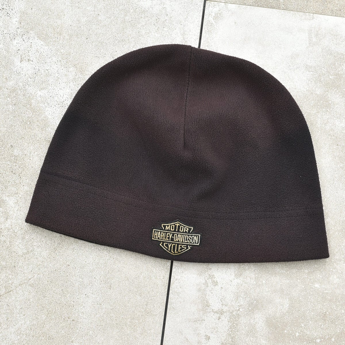 90's HARLEY DAVIDSON fleece beanie Made in USA | 古着屋 grin days