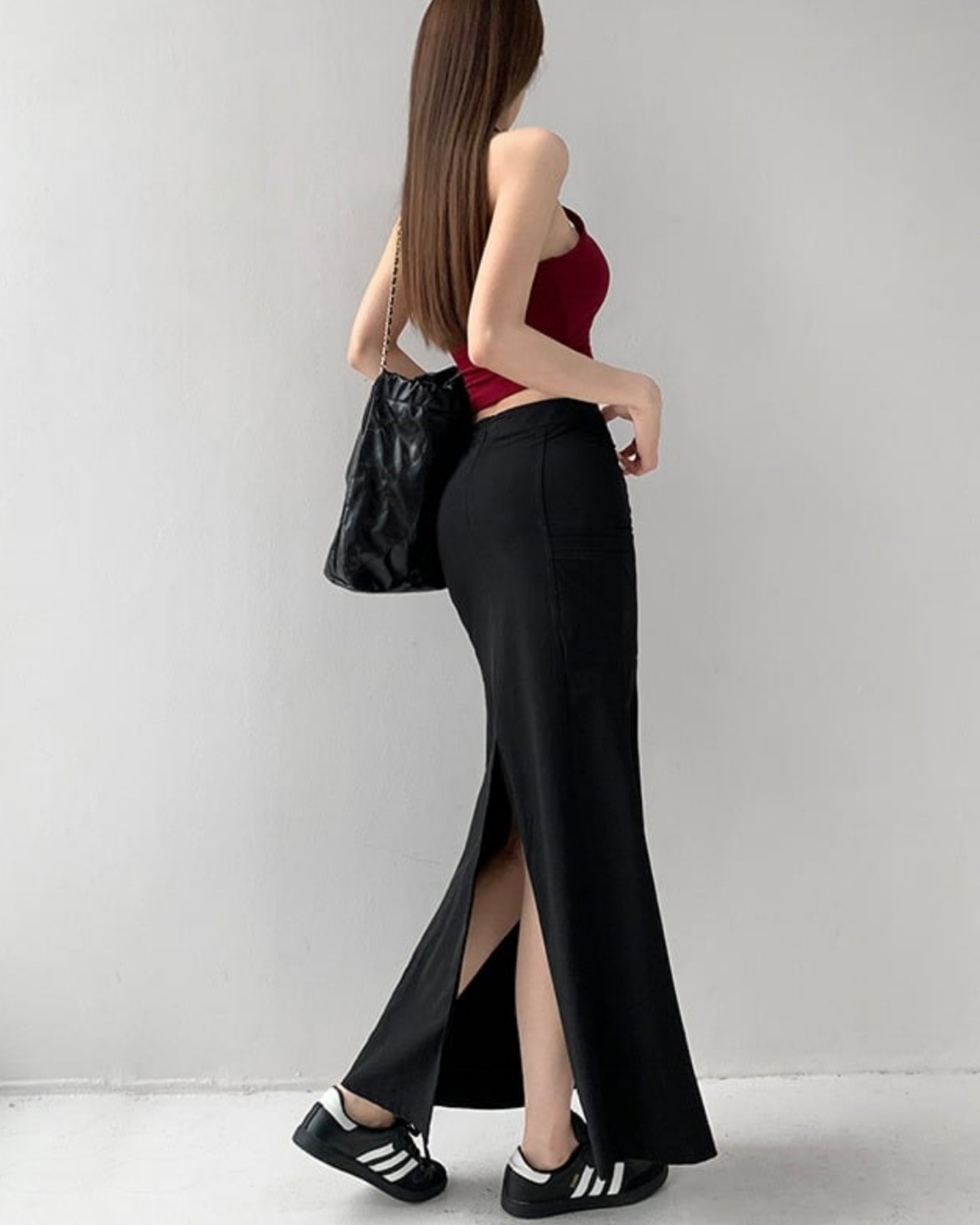 ルミナスマーメイドスカート 4color A0059 - 7