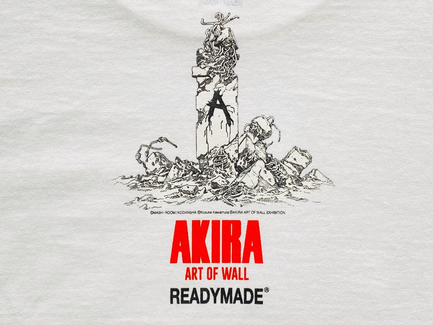 READYMADE x AKIRA ART WALL PROJECT TEE WHITE LARGE 100JJ9223