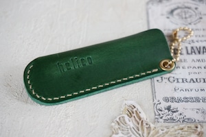 ペンシース(helicoロゴ入り)ダークグリーン