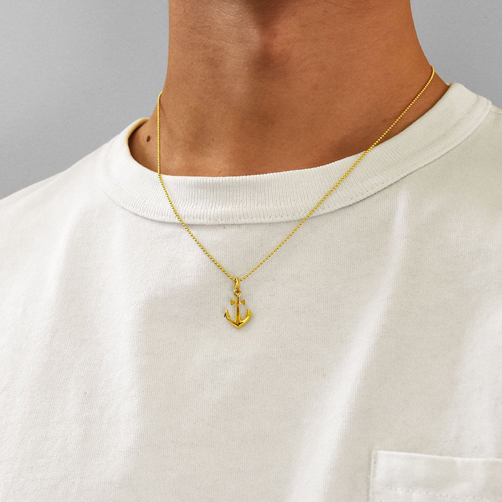 送料無料】Gold Anchor Necklace Top【品番 19A2001】 | NOBILIS