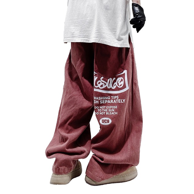 "ucC" High Street Loose Pants