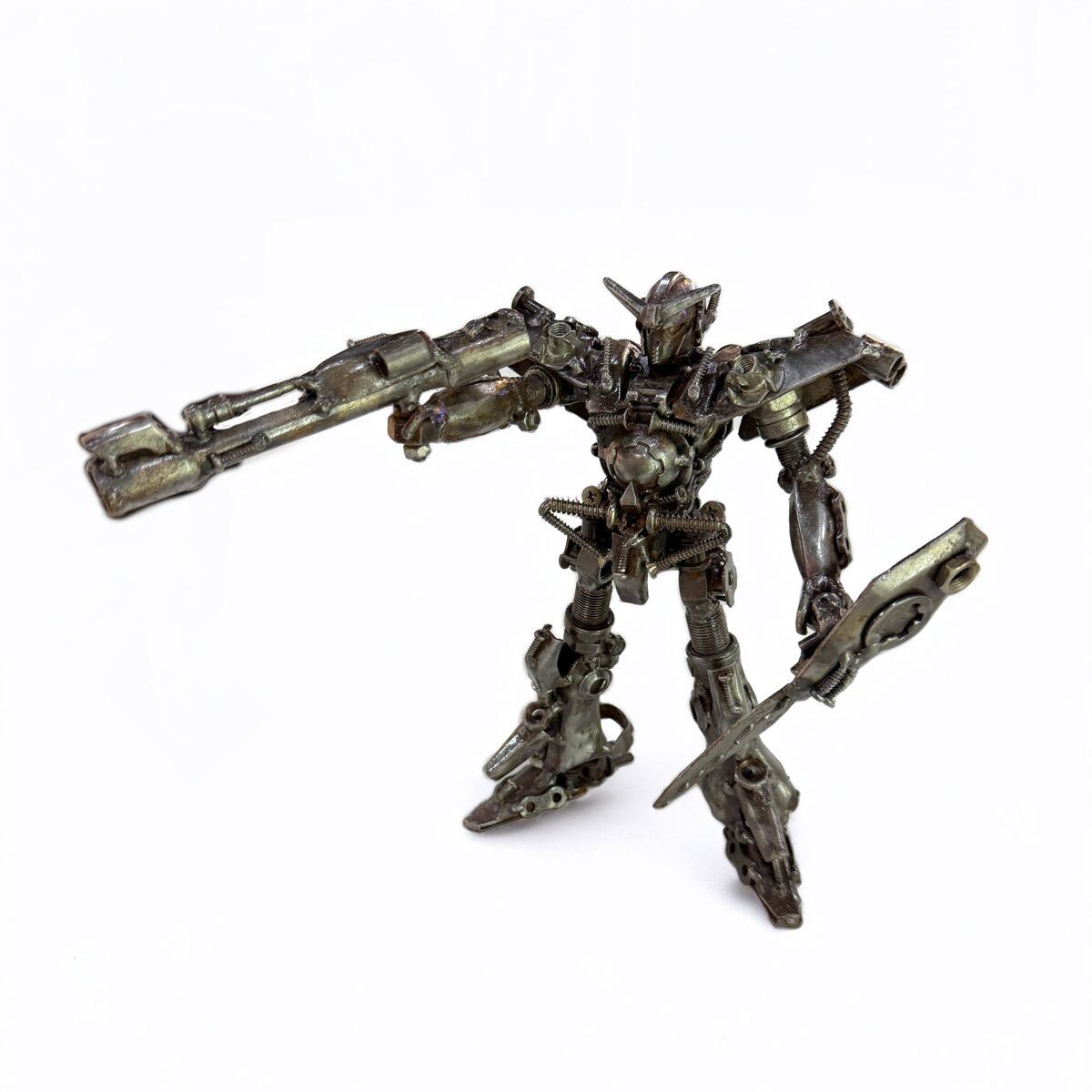KO_ 0114] Recycle Metal Art Made in Thailand 廃材 スクラップメタル