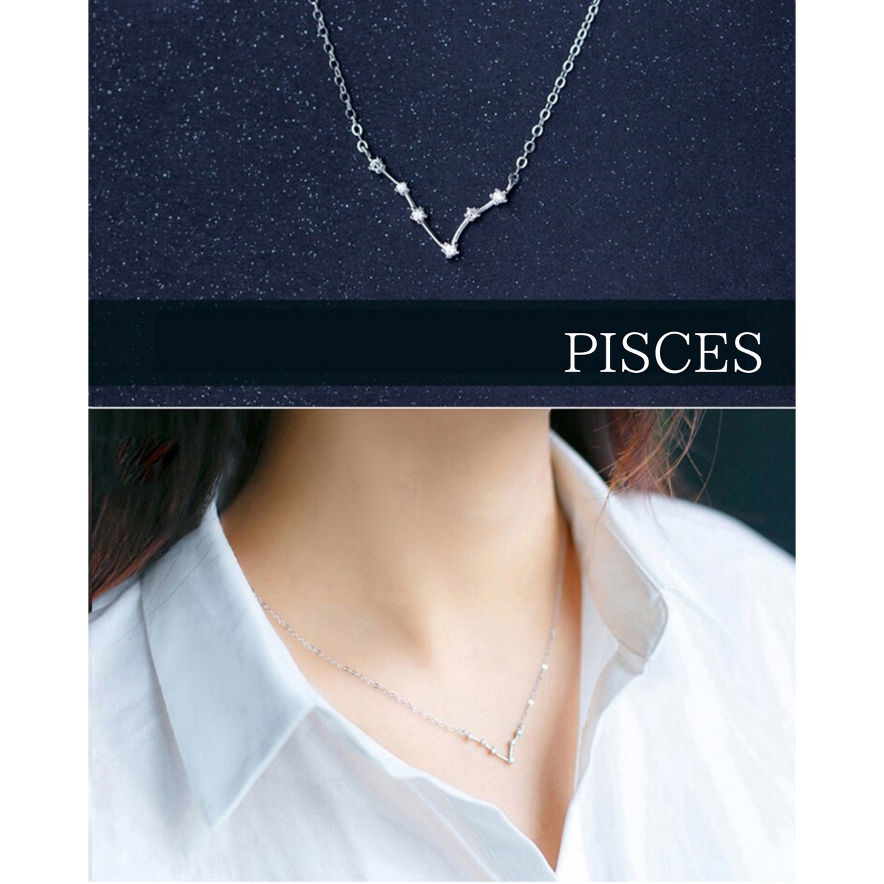 ゾディアック・エンチャント  星座のネックレス　M23409