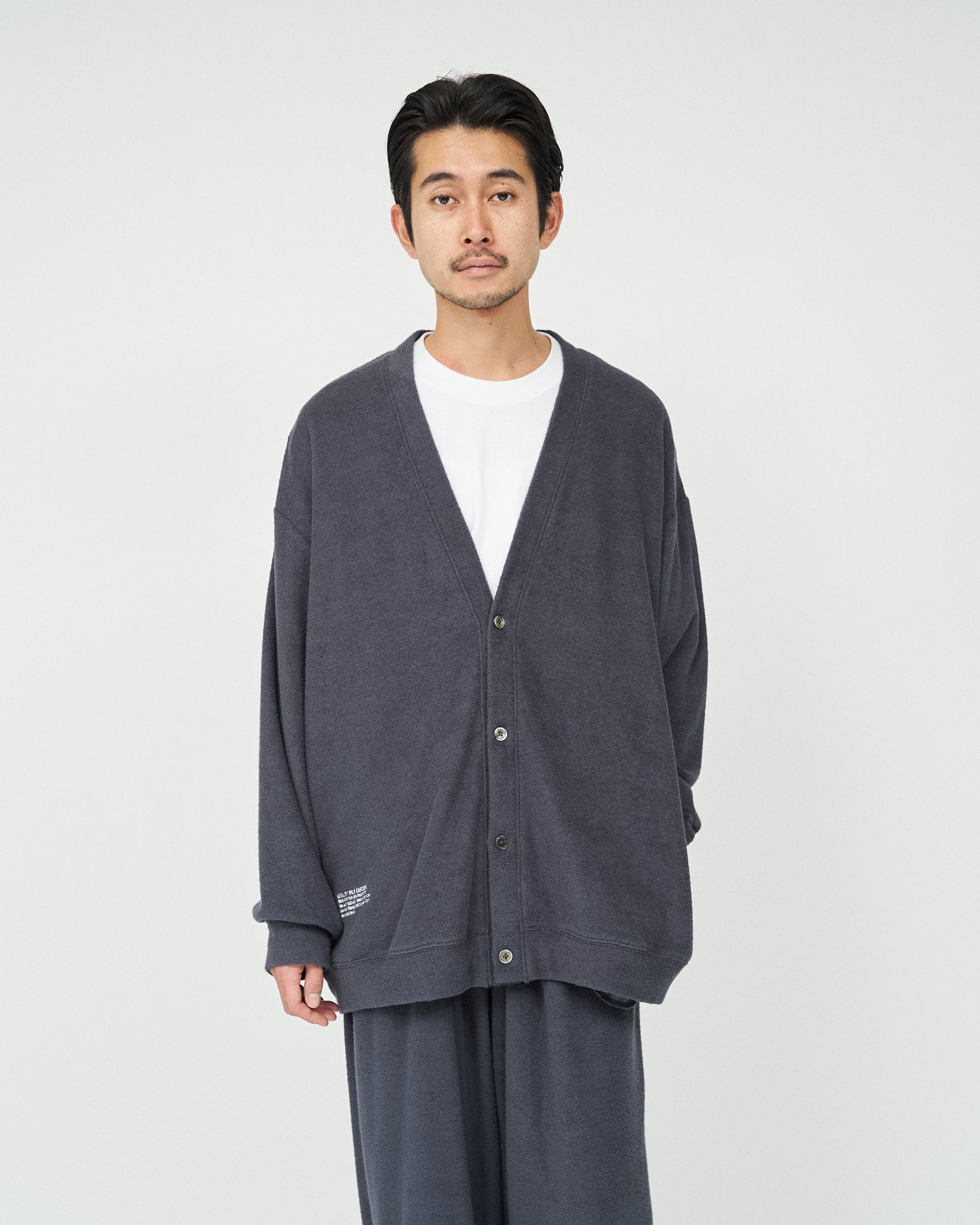 ReFresh!Service.｜UTILITY PILE CARDIGAN SET-UP | 眠家オンラインストア