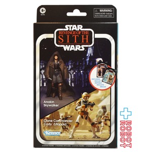 スター・ウォーズ EP.3 シスの復讐 アナキン・スカイウォーカー & コマンダーコーディ [ROTS] ヴィンテージコレクション 3.75インチ アクションフィギュア ２パック 未開封