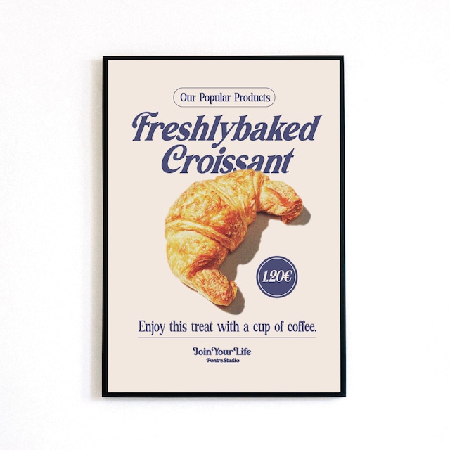 ♯008 FRESH CROISSANT POSTER